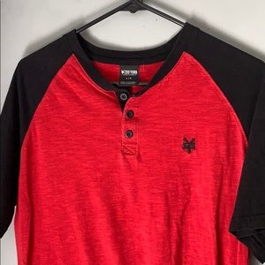 Zoo York red and black shirt